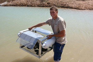 Fishing Gear Box Turtle Shape 12 Grids Dustproof Snap-on Storage