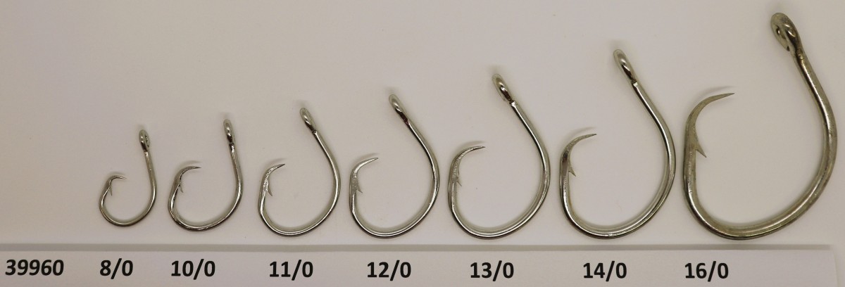 Mustad 39960D 11/0 Circle Fishing Hooks 8 packs 16 hooks total